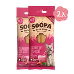 【倆寶貝精品館】Soopa舒趴 生機狗點心潔牙棒系列(多種口味)100gｘ2入, , large
