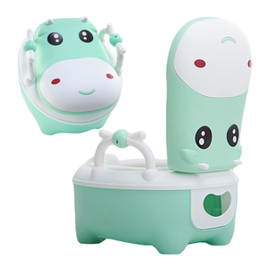  【B&B幸福雜貨】小牛加大便器-綠 BG68192A14