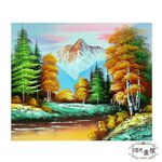 【御畫房】 手繪無框油畫 春色滿園 50x60cm, , large