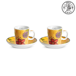 【SOLO Vintage】EGAN Italian Pottery Coffee Mug Set Beloved Series Yellow 100ml, , large