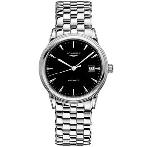LONGINES 浪琴 Flagship 旗艦經典機械錶-黑/40mm L49844526