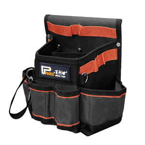 High-pound wear-resistant V-mouth tool belt bag
