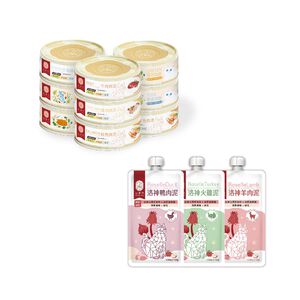 【心頭肉】貓咪全包80g主食罐＋100g 主食包組 ｜泌尿排毛冠軍｜貓咪最愛肉泥狀｜全齡貓主食【心頭肉】貓咪全包80g主食罐＋100g 主食包組 ｜泌尿排毛冠軍｜貓咪最愛肉泥狀｜全齡貓主食
