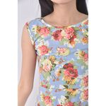 (S) 質感兩件式藍色洋裝二手衣, , large