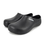 DIADORA迪亞多那 防水耐油廚師鞋 MIT台灣製造 工作鞋 拖鞋 雨鞋 懶人鞋 好穿脫 耐久站 舒壓 排水 防滑 黑, , large