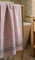 [凱美棉業]MIT台灣製 三包9入吸濕柔膚鳳梨紗條紋毛巾, , large