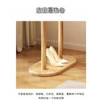 【AOTTO】簡約歐風實木L型衣帽架(WD-013), , large