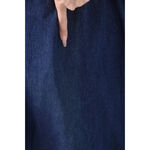 (Ｓ) 丹寧牛仔收腰藍色短裙二手衣, , large