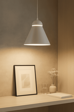 Tenkou– Classic Pendant Light – Pure White, , large