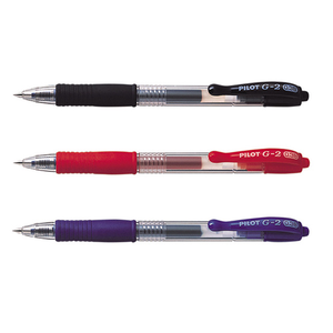【PILOT 百樂】G2自動鋼珠筆 0.38mm / 支 BL-G2-38 - 多款可選