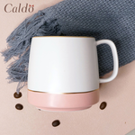 [ Caldo卡朵 ] 霧面氣質撞色描金馬克杯-嫩粉, , large