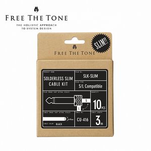 FREE THE TONE SLK-SLIM 3米 DIY 高級短導線 日本製【敦煌樂器】