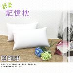 [台客嚴選] 舒柔記憶枕 台灣製 #可拆洗枕套-記憶枕, , large