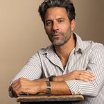 【快速出貨】法國 ROCHET TRINIDAD系列 不鏽鋼男士雙色手鍊-黑x銀 B042281, , large