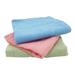 方格牌素緞毛巾-3條入x3包, , large