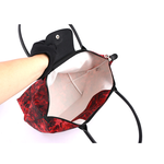 LONGCHAMP Le Pliage Neo 號長把迷彩厚款尼龍肩背包/紅色迷彩, , large