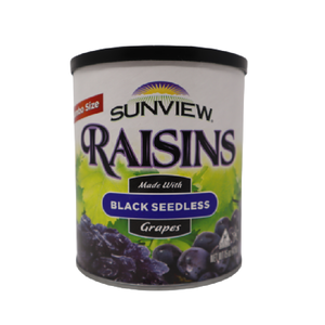 Black seedless jumbo size raisins