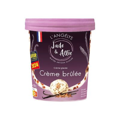 法國JadeAllie奶油烤布蕾風味冰淇淋