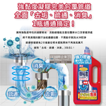 [日日好物]日本獅子化工-PIX強黏度濃稠凝膠分解毛髮溶解油垢管道疏通劑800g/紅瓶(廚房衛浴水管清潔劑,U形管消臭防堵塞,排水口除臭劑,居家大掃除), , large