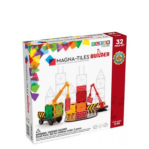 Magna-Tiles 磁力積木32片-工程基地