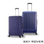 【PANTHEON PLAZA】展示品限量出清 SKY ROVER CRYSTAL 19 24 27吋 璀璨晶鑽 前開式可擴充拉鍊硬殼行李箱 SRI-1808SF 七色可選, , large