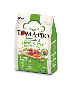 【拉拉寵物小舖】優格 狗飼料 TOMA-PRO 經典系列成犬羊肉小顆粒1.5公斤 低敏感