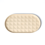 re-ing Bamboo Fiber Plates-3Piece Long plates-Beige, , large