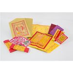 【金發財金紙】月老星君-姻緣和合如意金-4入組(金紙 -已婚未婚必用), , large