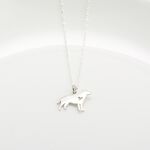 【Angel & Me】Labrador Dog s925 sterling silver necklace Birthday gift, , large