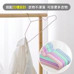 [夢巴黎] 奈米不鏽鋼浸塑衣架, , large