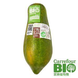 家樂福BIO有機木瓜(每粒約600克±10%)