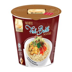 MYKUALI WHITE FISH BROTH NOODLE (CUP)