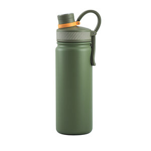 VACUUM陶瓷塗層304不鏽鋼真空保溫瓶-700ml-竹青色-1支