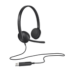 【 Logitech 羅技 】H340 USB 耳機麥克風, , large