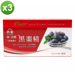 Yifeng French ACTIDIET Black Dates Essence Supplement (10g x 10 sticks/box) - 3 boxes/set
