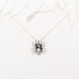 【Angel & Me】可愛 3D 蜘蛛 Spider s925 純銀 項鍊 生日 週年 情人節 禮物