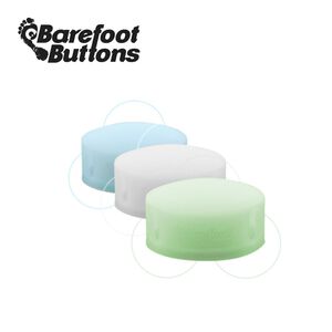 Barefoot V1 Glow Caps 航太級鋁合金踩釘帽 三色款【敦煌樂器】
