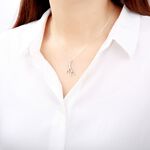 【Angel & Me】一鹿有你 鹿角 (中) s925 純銀 項鍊 生日 情人節 聖誕節 禮物, , large