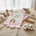 [Kaimei Cotton Industry] 6-piece set, random, excellent, boutique, elastic Lycra cotton, comfortable, breathable, children's (four-corner) underwear, girls' pure cotton underwear, , large