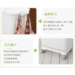 【this-this】日本RISU｜H&H直立雙層分類附輪式垃圾桶 (單蓋) 45L, , large