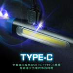 8電廠 MB6615-C 多功能 筆型工作燈 夾吸兩用 3W COB+SMD 雙光源 300流明, , large