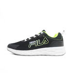 Fila Advance 男 慢跑鞋 緩衝 彈力 黑 綠 [1-J319W-016], , large