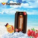 Karamalz Pomegranate Dark Malt Beverage, , large