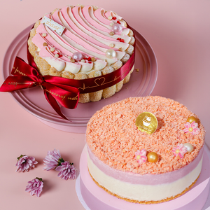 【多茄米拉】法式莓果生乳酪＋粉紅泡泡（贈保冰袋）