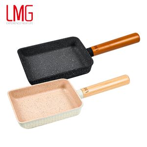 【LMG】日式雪藏玉子燒鍋(象牙白/曜岩黑)