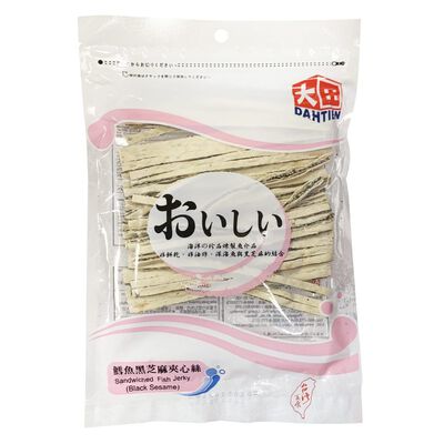 大田海洋鱈魚黑芝麻夾心絲
