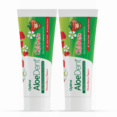 英國Aloe Dent-幼童防護牙膏(無氟)2入組