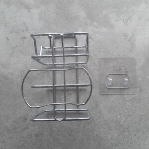 [熊好貼國際]大吹風機架替換專用貼片 凹凸不平整老舊牆面選超黏)平整光滑牆面（選重覆貼) 無痕掛勾掛鉤無痕掛勾