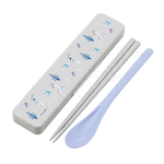 【百科良品】日本製 冰雪奇緣 雪寶 環保筷子+湯匙組 抗菌加工Ag+ 18CM(日本境內版), , large