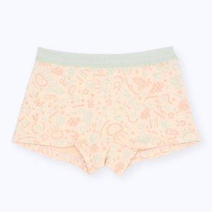 minihope美好的親子生活-女童四角褲-熱鬧的海底世界